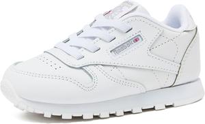 Кроссовки Reebok Classic Leather для детей и подростков, унисекс, для девочек и мальчиков, малышей, детей младшего или старшего возраста, белый
