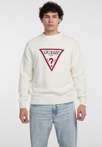 Джемпер BIG TRIANGLE  Guess Jeans, белый