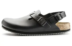 Birkenstock Кроссовки Tokio Super Grip Leather Sandals 'Black'