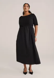 Платье-Макси с изгибами We Fashion, Black