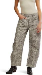 Брюки Free People Good Luck Printed Barrel, Snake Combo