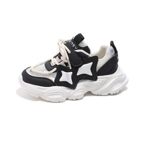 Дышащие низкие повседневные кроссовки для детей TONYBEAR, черный