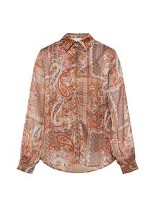 Женская блузка коричневого цвета, разноцветная Usha