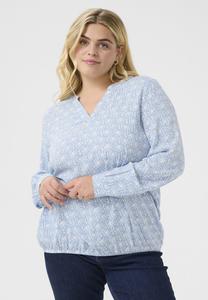 Блуза DIANA Kaffe Curve, синий