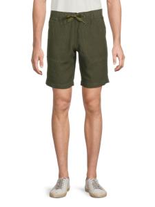 Льняные шорты Pixels Zadig & Voltaire, цвет Green Khaki