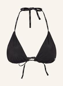 Треугольный верх бикини чистый Hugo, черный