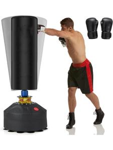 COSTWAY Отдельно стоящая боксерская груша черного цвета