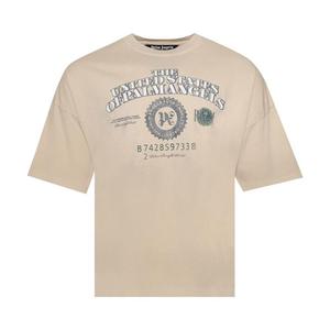 Футболка Palm Angels Dollar Loose Tee, Ivory