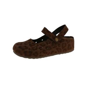 Женские сандалии с закрытым носком, устойчивые к истиранию и запаху SUPEREDGE, Silver