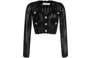 Self-portrait Женский черный топ