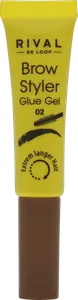 Гель для бровей RIVAL DE LOOP Brow Styler Glue Gel 02 Medium Brown