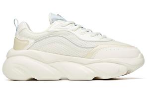 Кроссовки Claw Chunky женские низкие цвета слоновой кости, белые/светло-голубые/зернистые бежевые Anta