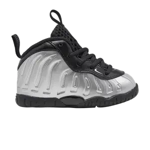 Кроссовки Nike Little Posite One TD 'Chrome', серебряный