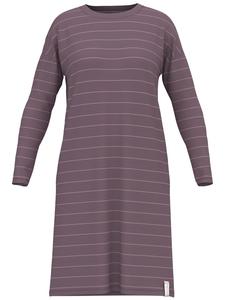 Ночная рубашка Sitia в фиолетовую полоску средней ширины Tom Tailor