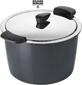 Сервировочная кастрюля HOTPAN 5.0 L/Ø 22 см, цвет серый Kuhn Rikon