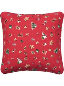 Наволочка из хлопка красного и разноцветного цветов Erwin Müller, 40 x 40 см