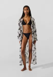 Пляжный аксессуар с принтом в виде веера. Karl Lagerfeld, Fan-Black