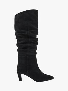 Высокие замшевые ботинки Darlina до колена Jones Bootmaker, Black