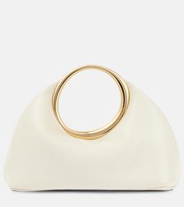 Кожаная сумка-тоут Le Petit Calino Jacquemus, Light Ivory