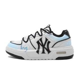 Скейтбордические кеды Chunky Liner унисекс с низким верхом, черный/белый/синий Mlb