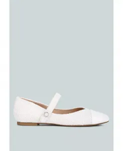 Балетки Albi Mary Jane London Rag, белый