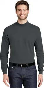 Port Authority Interlock Knit Mock Turtleneck