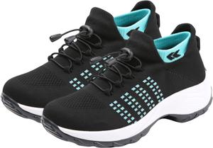 Комфортная обувь Orthowear для женщин, ортопедические кроссовки Comfortwear для женщин, при подошвенном фасците, ортопедические кроссовки при невропатии, обувь с широкой пальцевой частью, поддержкой свода стопы, дышащие и легкие Baimiu, B-green