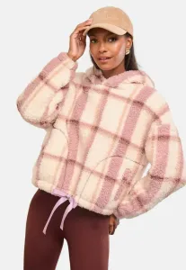 Уютная толстовка из флиса цвета «борг» Lipsy, Pink And Cream Check