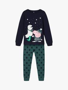 Детский пижамный комплект с Джорджем Пятачком NAME IT, Dark Sapphire