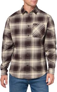 Under Armour мужская фланелевая рубашка Expanse, (227) Brown Obsidian/Tetra Gray