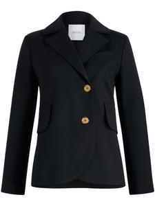 Пиджак Patou из твила с поясом, черный