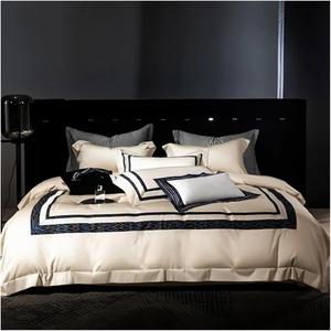 YUSIWOAL Комплект постельного белья из сатинового жаккарда и египетского хлопка 1600TC