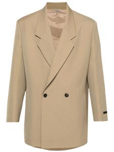 Fear Of God двубортный пиджак California, нейтральный цвет