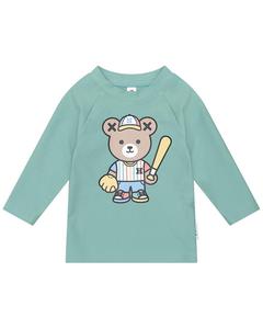 Huxbaby Бейсбольный рашгард Hux, зеленый