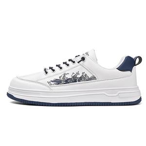 Низкие мужские кроссовки Boogie Bear, White Blue