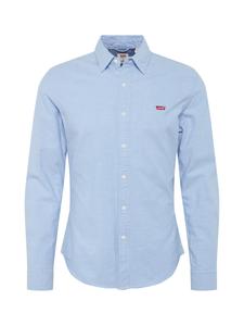 LEVI'S  Рубашка на пуговицах приталенного кроя 'Battery Housemark Slim Fit Shirt' в светло-голубом цвете