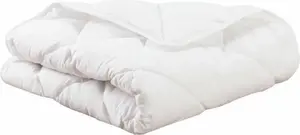 Одеяло стеганое BIO 100 x 140 см белое с защитой от пылевых клещей P'TIT DODO