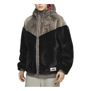 Куртка Nike Sportswear Fur Windrunner 'Grey', серый