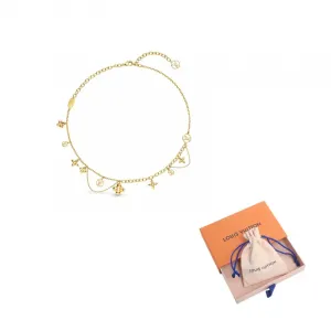 Цветущее нежное ожерелье LOUIS VUITTON