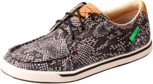 Женские повседневные туфли Twisted X Kicks с мыском-мокасином, белый