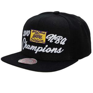 Кепка NBA 10 NBA CHAMPS SNAPBACK HWC LOS ANGELES LAKERS Mitchell And Ness, цвет Schwarz