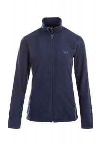 Флисовая куртка-кокон с практичной кулиской WHISTLER, цвет Navy Blazer