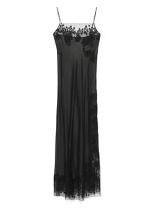 Ночная сорочка из органзы Carine Gilson, черный
