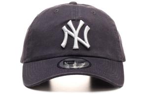 Бейсболка унисекс серая New Era, серый