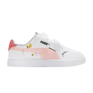 Кроссовки Peanuts x Shuffle Little Kid Puma, белый