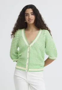 Кардиган ihardina ca3 Ichi, Birch W Greenbriar Stripe