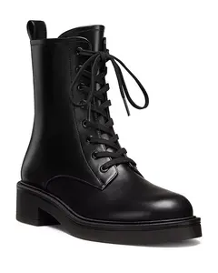 Женские ботинки Celia на шнуровке Stuart Weitzman, черный