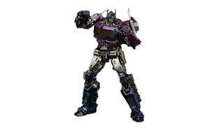 Threezero Фигурка Optimus Prime Transformers, зеркальное покрытие World, лимитированное издание Purple, размер 28,45 см
