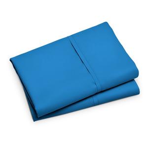 Ультрамягкий комплект наволочек с двойной щеткой Bare Home, цвет Medium Blue