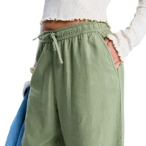 Женские брюки Lekeitio Break Mid Roxy, зеленый